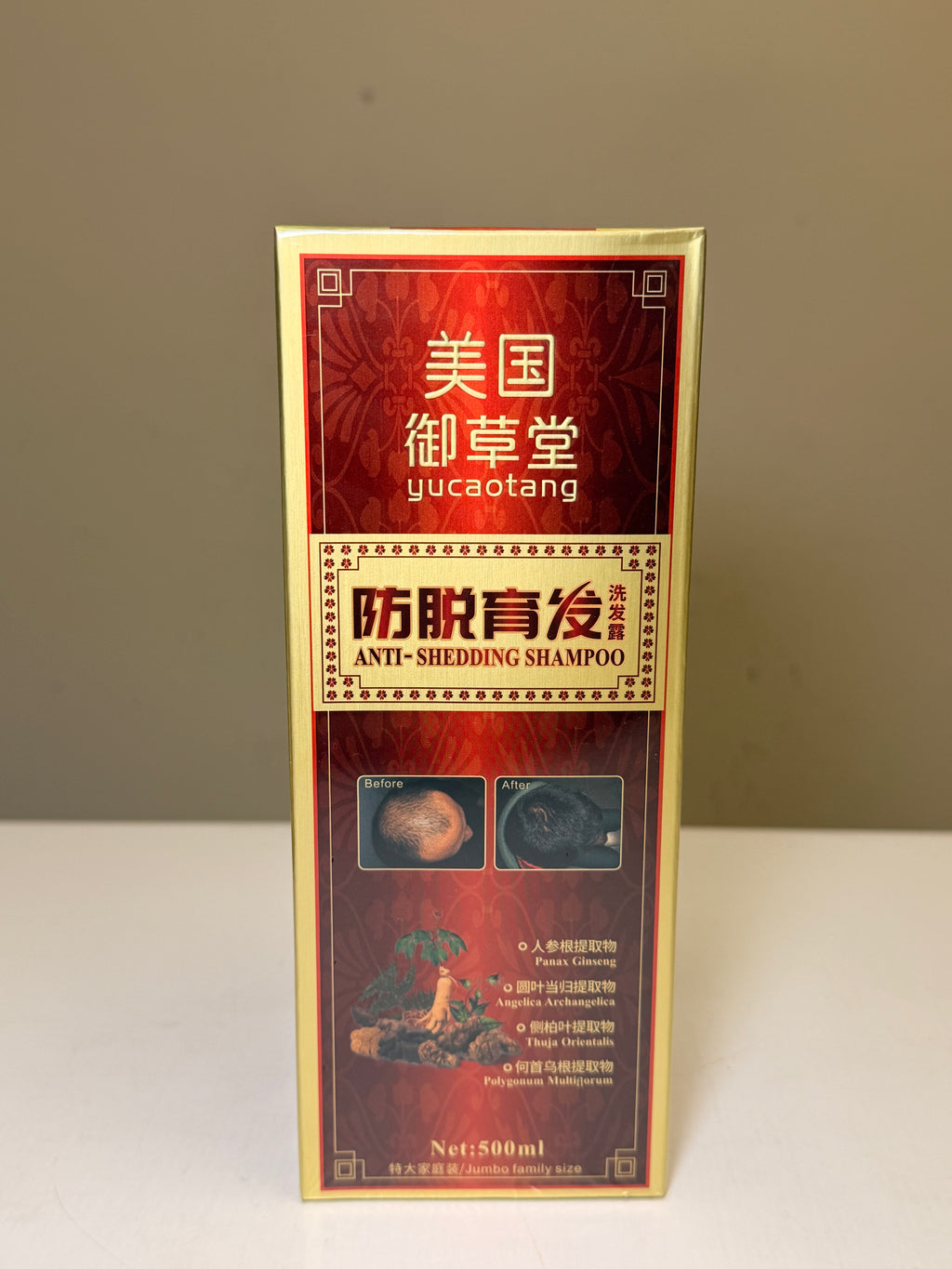 美国御草堂 防脱育发洗发露 500ml