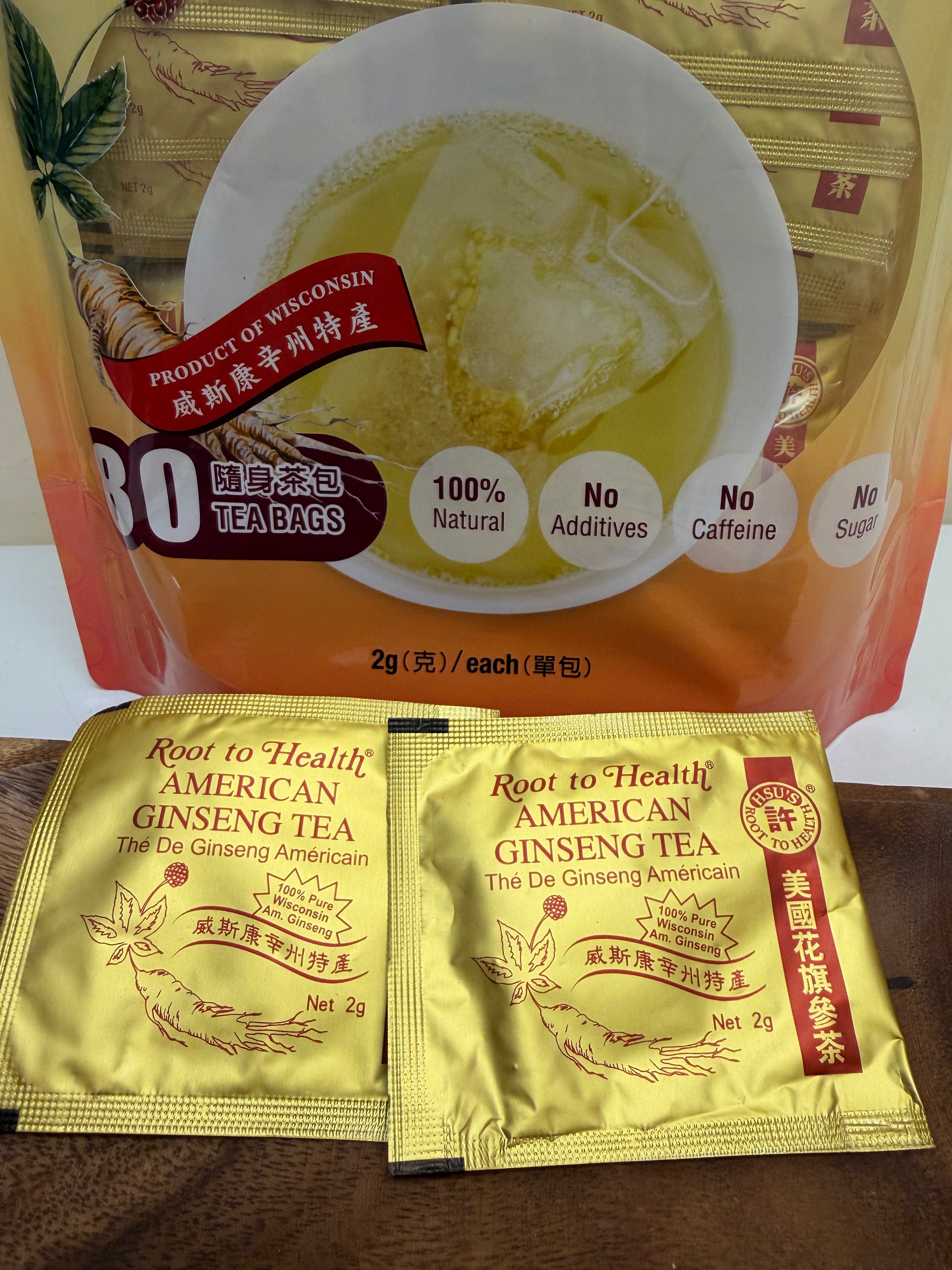 许氏美国花旗参茶 80包装