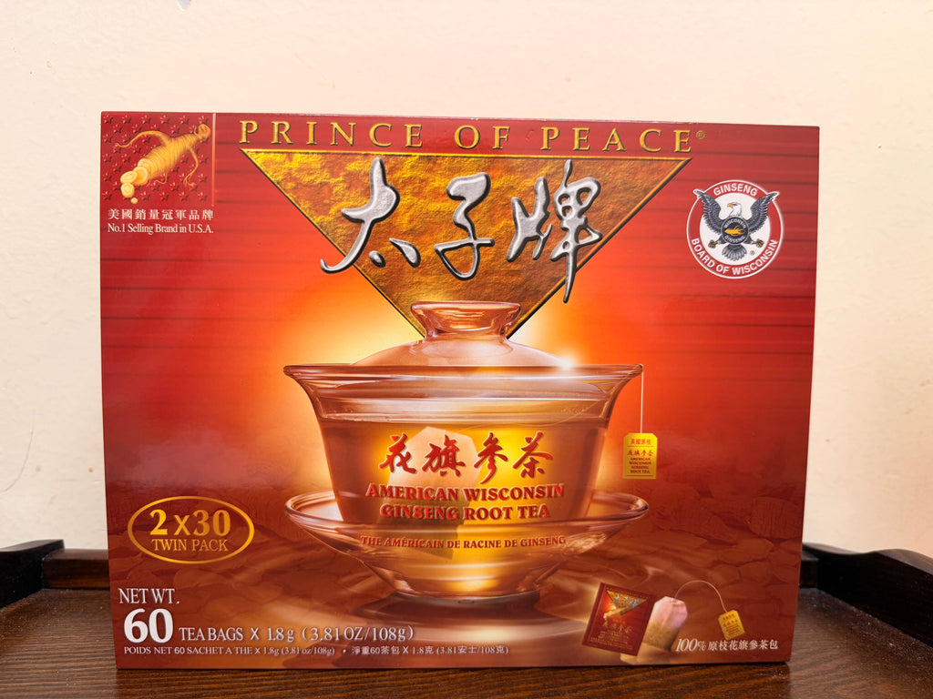 太子牌 花旗参茶包（60包装￼）