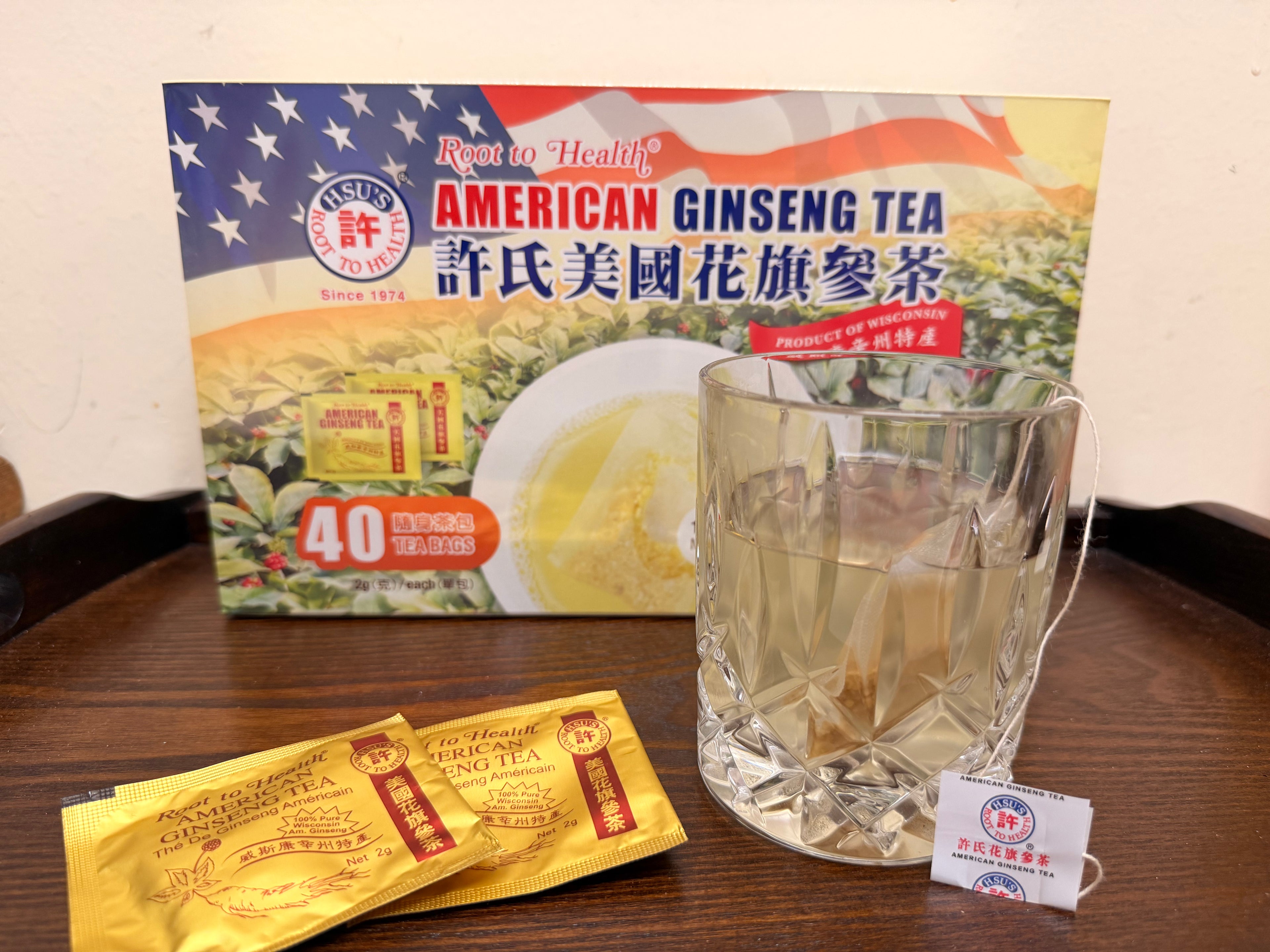 许氏美国花旗参茶 40包装