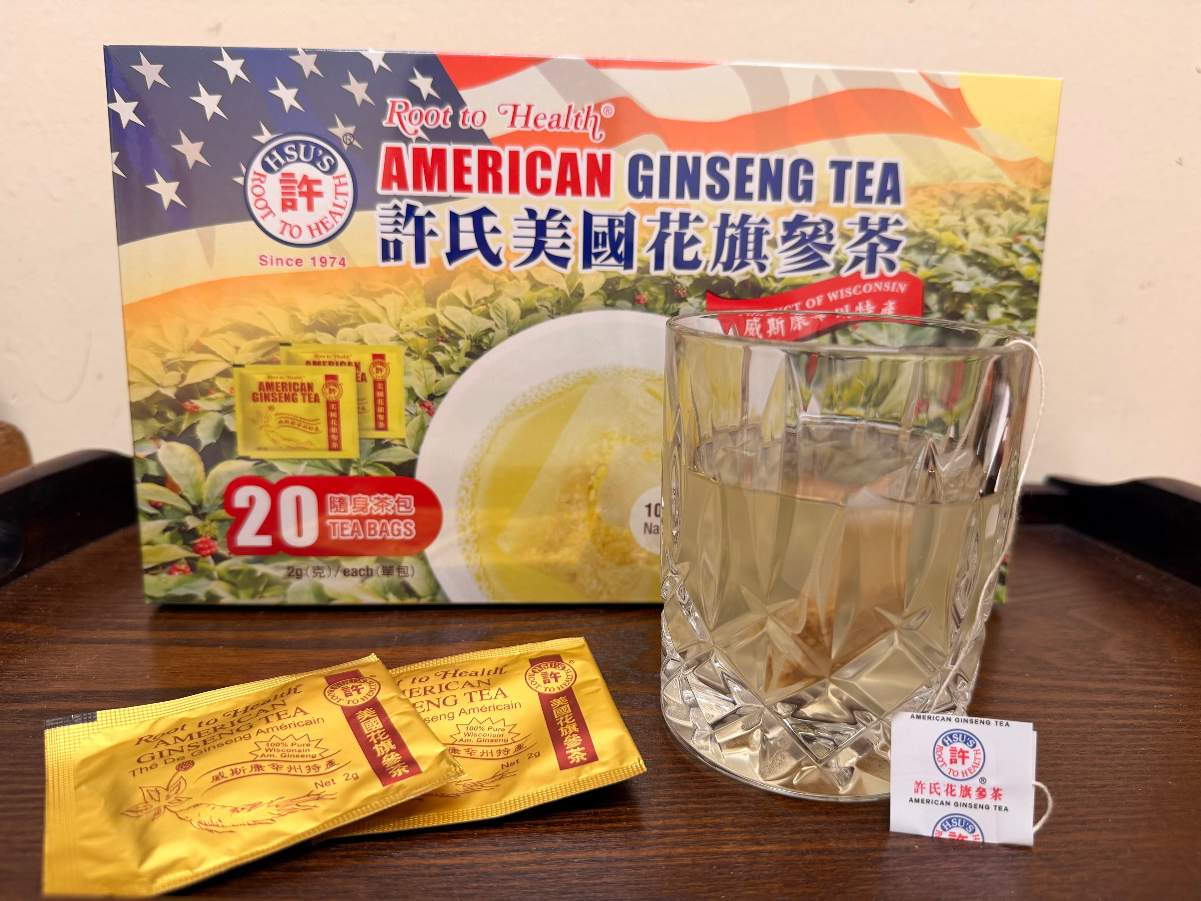 许氏美国花旗参茶 20包装